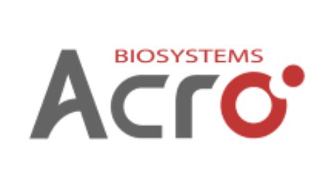 A logo for the brand ACROBiosystems 