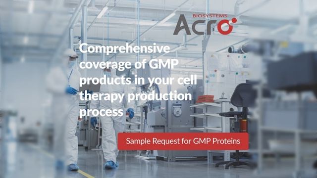 Comprehensive coverage of GMP products in your cell therapy production process 
