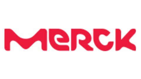 A logo for the brand Merck